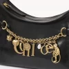 Chloé Charms hobo bag in shiny leather Chloé Charms hobo bag in shiny leather