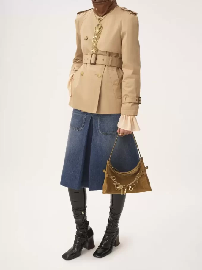 Chloé Charms hobo bag in suede leather Chloé Charms hobo bag in suede leather