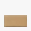 Chloé Charms long wallet with flap in grained leather Chloé Charms long wallet with flap in grained leather