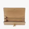 Chloé Charms long wallet with flap in grained leather Chloé Charms long wallet with flap in grained leather