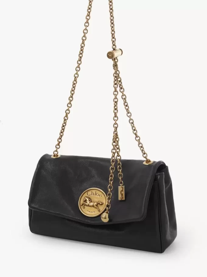 Chloé Heritage shoulder bag in grained leather Chloé Heritage shoulder bag in grained leather