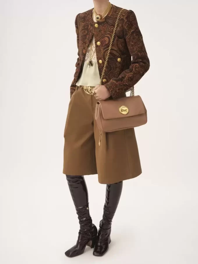 Chloé Heritage shoulder bag in grained leather Chloé Heritage shoulder bag in grained leather