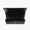 Chloé Iconic flap wallet on chain in patent leather
