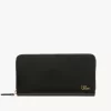 Chloé Iconic zipped long wallet in shiny leather