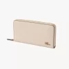 Chloé Iconic zipped long wallet in shiny leather
