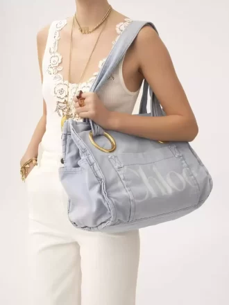 Chloé Plage tote bag in cotton