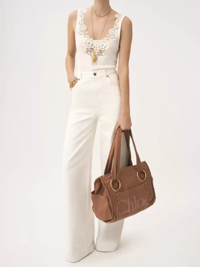 Chloé Plage tote bag in cotton Chloé Plage tote bag in cotton