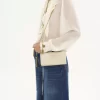 Chloé Spin flap wallet on chain in grained leather Chloé Spin flap wallet on chain in grained leather
