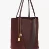 Chloé Spin tote bag in grained & suede leather Chloé Spin tote bag in grained & suede leather