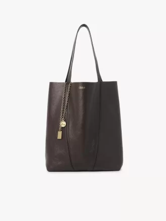 Chloé Spin tote bag in grained leather