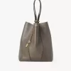 Chloé Spin tote bag in grained leather Chloé Spin tote bag in grained leather