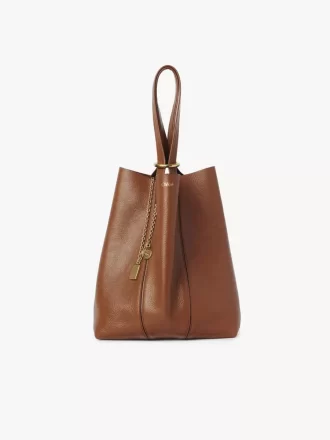 Chloé Spin tote bag in grained leather