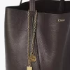 Chloé Spin tote bag in grained leather Chloé Spin tote bag in grained leather