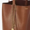 Chloé Spin tote bag in grained leather Chloé Spin tote bag in grained leather