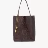 Chloé Spin tote bag in python-effect leather Chloé Spin tote bag in python-effect leather