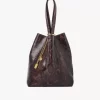 Chloé Spin tote bag in python-effect leather Chloé Spin tote bag in python-effect leather