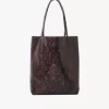 Chloé Spin tote bag in python-effect leather Chloé Spin tote bag in python-effect leather