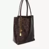 Chloé Spin tote bag in python-effect leather Chloé Spin tote bag in python-effect leather