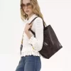 Chloé Spin tote bag in python-effect leather Chloé Spin tote bag in python-effect leather
