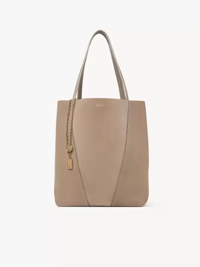 Chloé Spin tote bag in suede leather Chloé Spin tote bag in suede leather