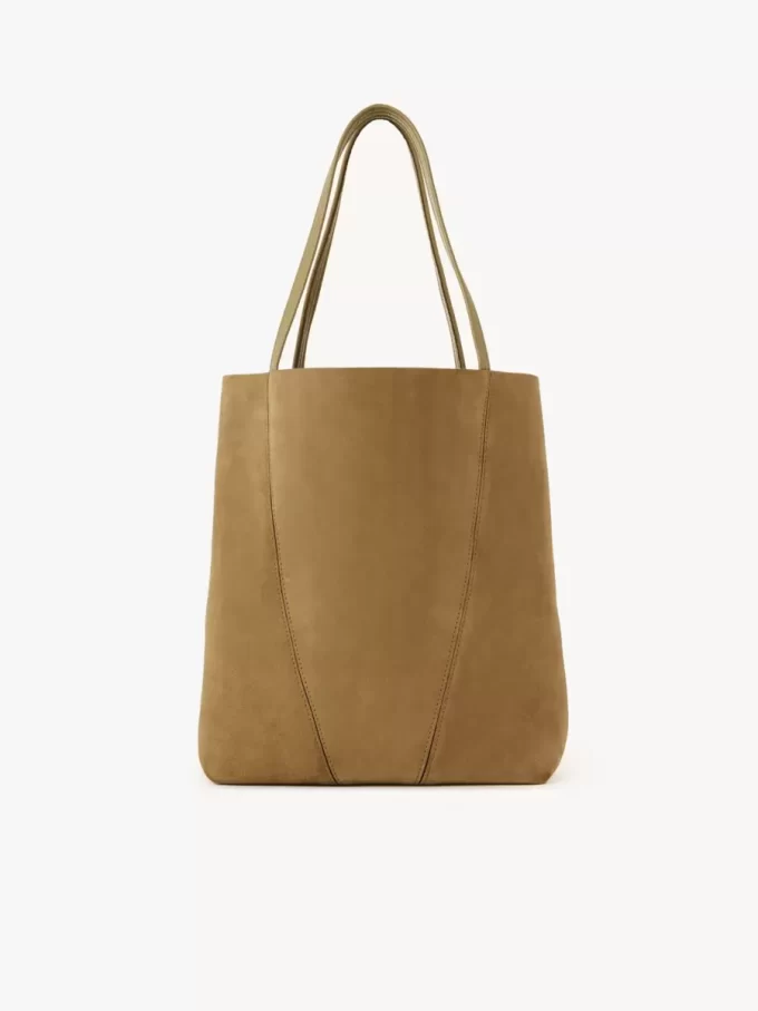 Chloé Spin tote bag in suede leather Chloé Spin tote bag in suede leather