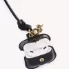 Chloé Symbols Snake earpods case in grained leather Chloé Symbols Snake earpods case in grained leather