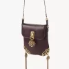 Château Treasures chain flap bag in grained leather Château Treasures chain flap bag in grained leather