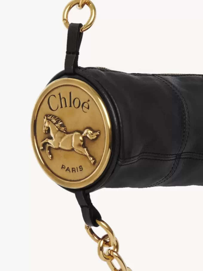 Château Treasures shoulder bag in grained leather Château Treasures shoulder bag in grained leather