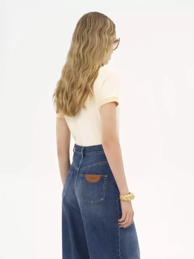 Crew-neck logo T-shirt in cotton jersey Crew-neck logo T-shirt in cotton jersey