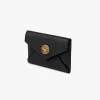 Envelope card holder in grained leather Envelope card holder in grained leather