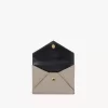 Envelope card holder in grained leather Envelope card holder in grained leather