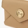 Envelope card holder in grained leather Envelope card holder in grained leather
