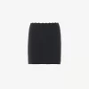 Fitted mini skirt in a wool & cashmere knit Fitted mini skirt in a wool & cashmere knit