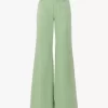 Flared pants in cotton canvas Flared pants in cotton canvas