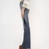 Flared patchwork jeans in denim Flared patchwork jeans in denim
