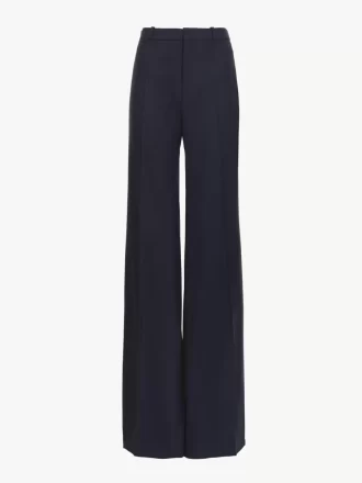 Flared tailored pants in stretch wool Flared tailored pants in stretch wool