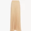 Fluid maxi skirt in silk mousseline Fluid maxi skirt in silk mousseline