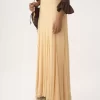 Fluid maxi skirt in silk mousseline Fluid maxi skirt in silk mousseline