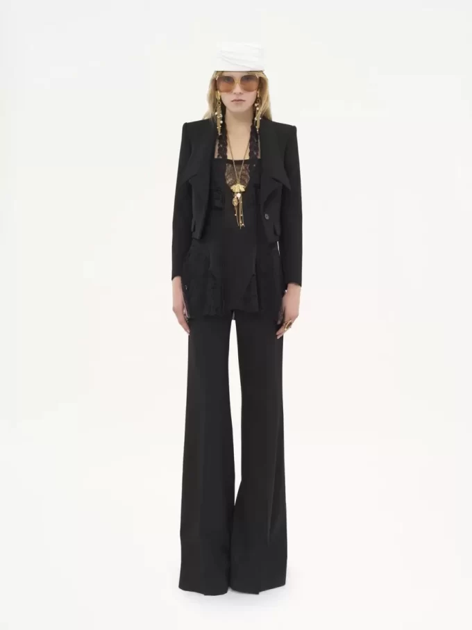 Heritage tailored jacket in wool gabardine Heritage tailored jacket in wool gabardine