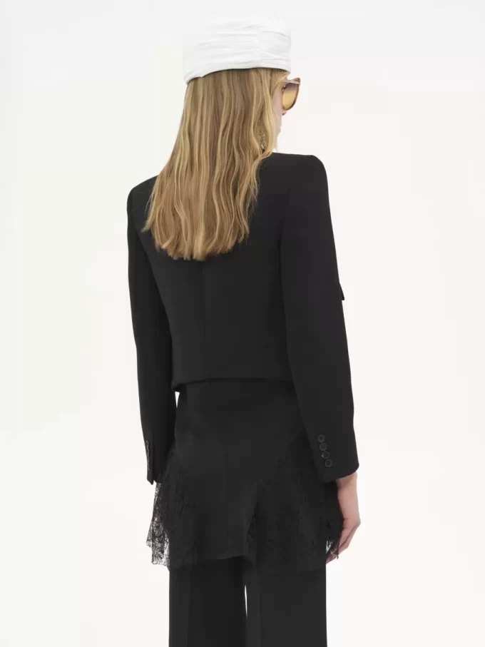 Heritage tailored jacket in wool gabardine Heritage tailored jacket in wool gabardine