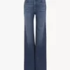 High-rise flare jeans in denim High-rise flare jeans in denim