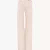 High-rise flare jeans in denim High-rise flare jeans in denim