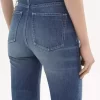High-rise flare jeans in denim High-rise flare jeans in denim