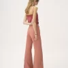 High-rise flared pants in cotton canvas High-rise flared pants in cotton canvas