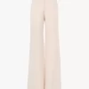 High-rise flared pants in wool gabardine High-rise flared pants in wool gabardine