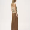 High-rise wide-leg pants in cotton canvas High-rise wide-leg pants in cotton canvas