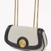 Horse Medal crossbody bag in canvas & grained leather Horse Medal crossbody bag in canvas & grained leather