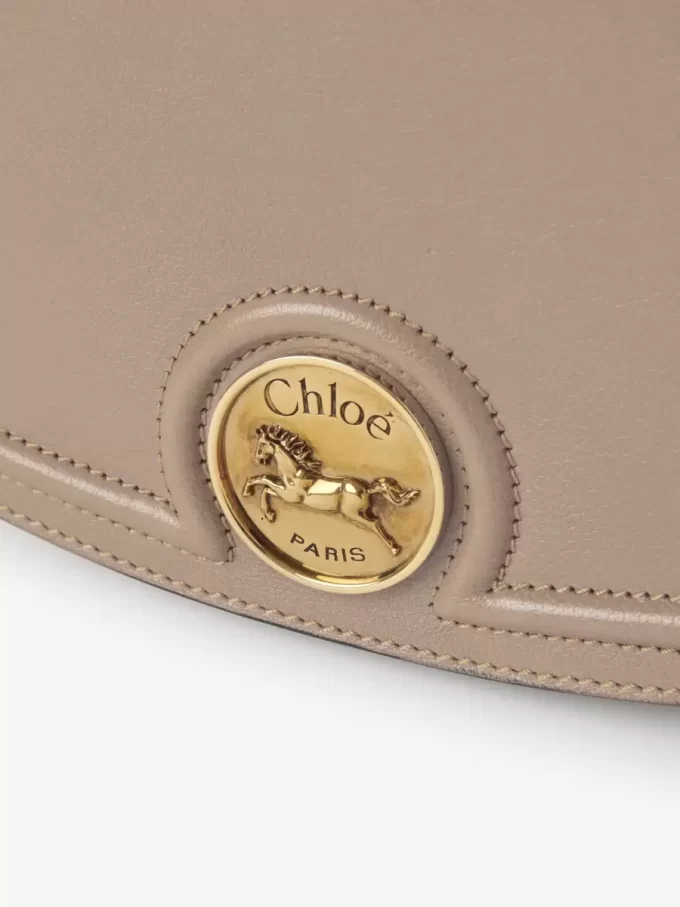 Horse Medal saddle bag in grained leather Horse Medal saddle bag in grained leather