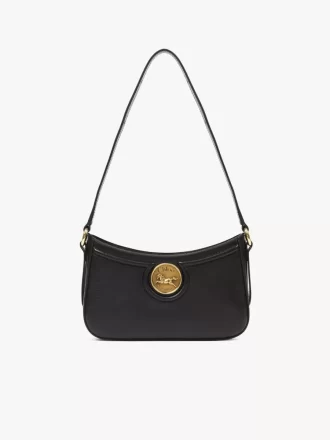 Horse Medal shoulder bag in grained leather
