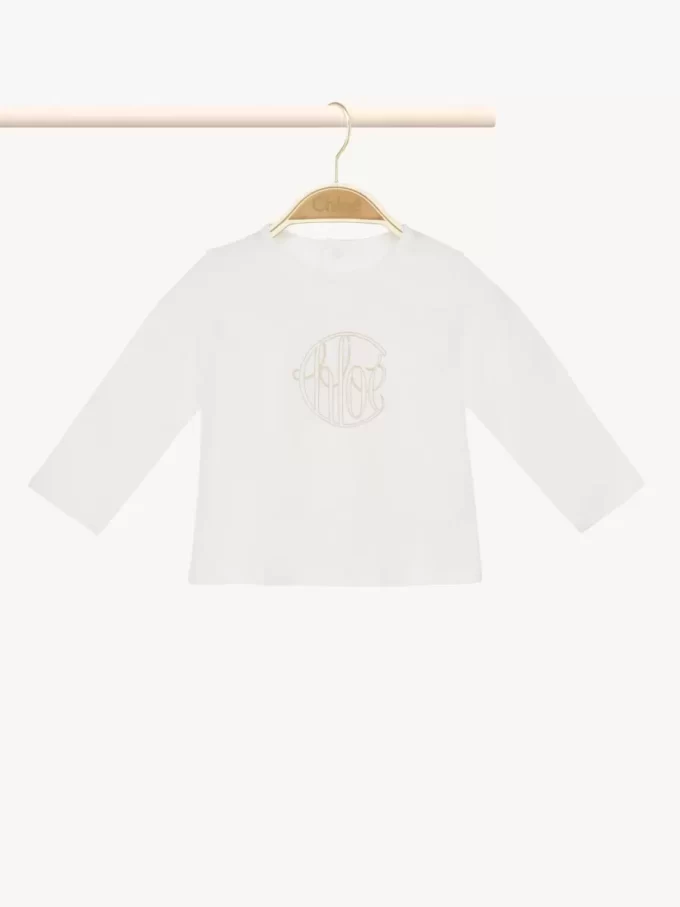 Kids’ long-sleeve logo top Kids’ long-sleeve logo top